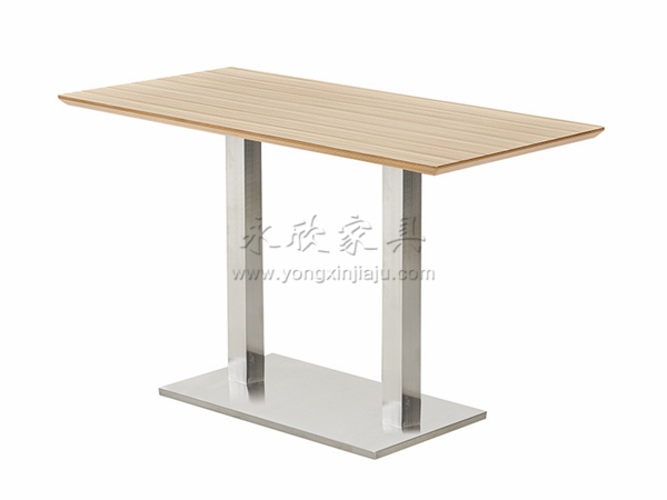 时尚钢木餐桌 CZ-GM033