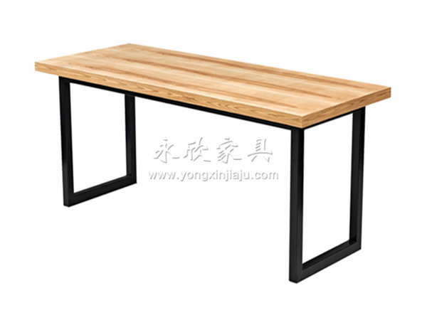 汉堡店钢木桌 CZ-GM038
