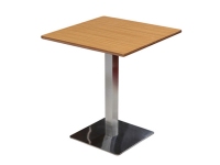 油漆边钢木桌 CZ-GM008