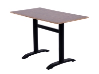 食堂钢木桌子 CZ-GM025